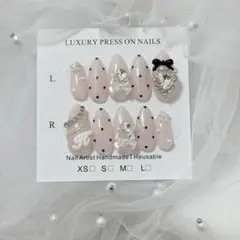 フレンチガーリー ネイルチップ