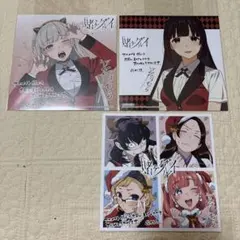 賭ケグルイ 早乙女芽亜里 特典 色紙 イラストカード とらのあな