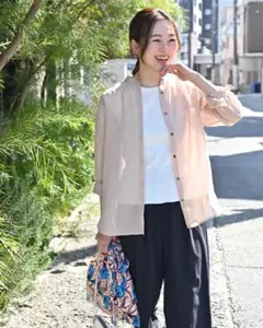 ourhome 播州織のベーシックシャツ emi - メルカリ