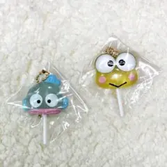 ガチャガチャ　サンリオ　カラフルキャンディチャーム　４点セット　新品未開封