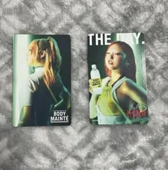 hana ボディメンテ　トレカ2枚　chika/mahina【最終価格】