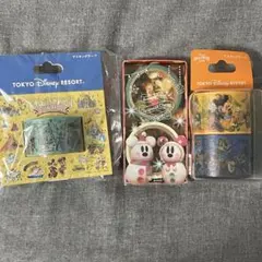 東京ディズニーリゾート ハロウィン クリスマスマスキングテープ