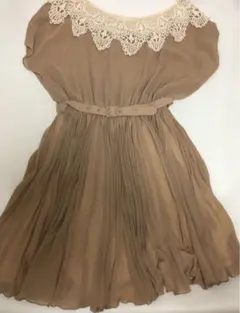 SNIDEL スナイデル  ワンピース　ベージュ