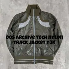 00s archive tech nylon track jacket Y2K