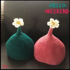妖精帽子　コットン100%