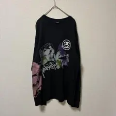 STUSSY ステューシー 長袖カットソー ブラック M