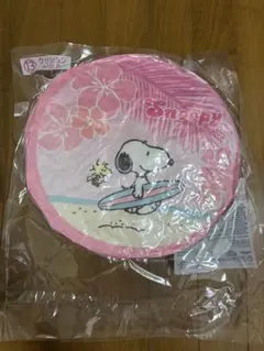 【新品】スヌーピー 当たりくじ クッション ピンク
