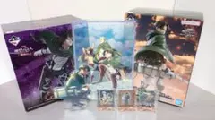 一番くじ　進撃の巨人　リヴァイ　ハンジ 　フィギュア　2体 セット　おまけ付き