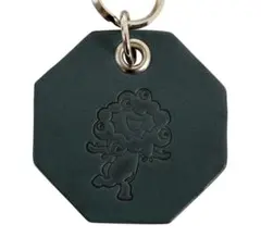 【新品未使用】EXPO2025 ミャクミャク キーホルダー 黒　革