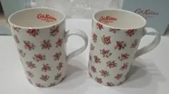 【未使用】Cath Kidston 花柄マグカップ 2個セット