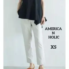 アメリカンホリック　美・美・COOL テーパードパンツ　ストレッチ　XS