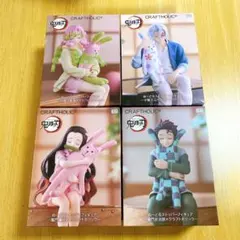 ぬーどるストッパー 鬼滅の刃　フィギュア CRAFTHOLIC ４種　セット