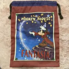 ファンタジア　巾着　ポーチ　ディズニーランド