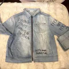 branshes デニムジャケット 120 刺繍