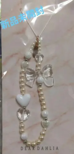 ★値下げ★DEAR DAHLIA パール ストラップ 約17.5cm