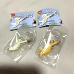 ヒューマンフォールフラット　めじるしアクセサリー　ガチャ　黄色いバディ　マミー