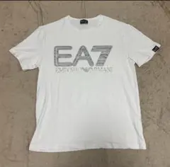 『EA7 EMPORIO ARMANI』 ホワイトTシャツ Lサイズ