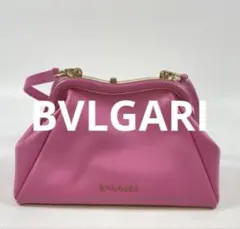 ✨️極美品✨️BVLGARIブルガリセルペンティーヌ2WAYショルダーバッグピンクのサムネイル