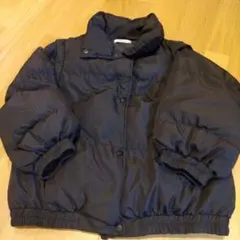 Lovetoxic 黒 中綿ジャケット　Sサイズ（140）