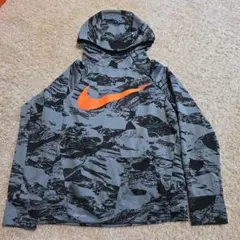 Nike DRI-FIT パーカー Mサイズ グレー迷彩