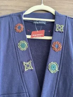 ⭕️断捨離セール⭕️スタンディのロングアウター❣️（Ｆサイズ）大きいサイズ⭐️