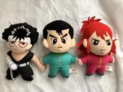幽☆遊☆白書 ジャンプ展 蔵馬 マスコット ぬいぐるみ キーホルダー C3【未使用品】幽遊白書 ジャンプ展 蔵馬マスコット ぬいぐるみ