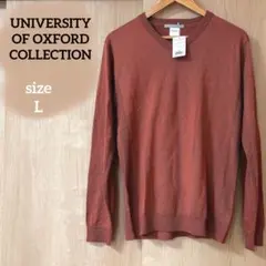 新品❣️ UNIVERSITY OF OXFORD メンズ　ニット　Lサイズのサムネイル
