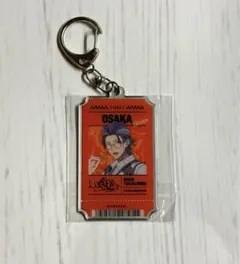 ヒプマイ メタリックスクエア缶バッジ 盧笙 ヒプノシスマイク 躑躅森盧