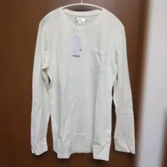 improves ピグメント加工長袖ポケットTシャツカットソー ホワイト M