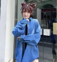 Rady　デニムオーバーシャツ
