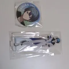 めろぱか　サムライ翔　アクスタ・缶バッチ