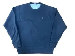 Champion チャンピオン スウェット 黒 ブラック XL相当 ワンポイント