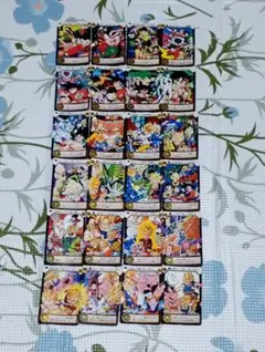 ドラゴンボールZ カードダス 本弾 LR24枚コレクトカードコンプセット