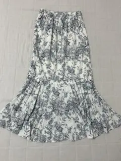 GRL グレイル 花柄マーメイドスカート