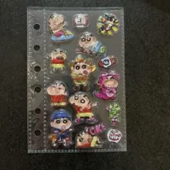 ボンボンドロップシール　クレヨンしんちゃん　3D ウォーターシール　おすそ分け