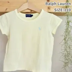 【RALPH LAUREN】ラルフローレン Tシャツ 110 イエロー