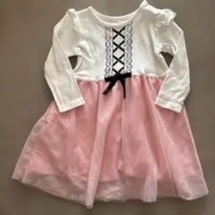 プリンセス　ワンピース　ピンク　　80㎝