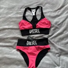DIESEL ブラトップ ビキニセット ピンク/ブラックのサムネイル
