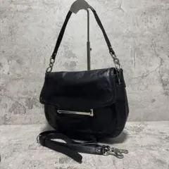 極美品✨️コーチ 2way ワンショルダーバッグ テイラー パイソン レザー 黒