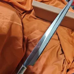 270mm 切付柳刃包丁 鏡面 黒檀紫檀八角柄 刺身包丁 全鋼/ - メルカリ