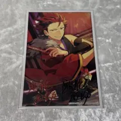 初見実況 鬼 龍 紅 郎 サイン あんさんぶるスターズ アクリルプレート