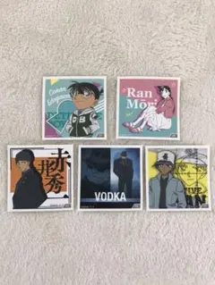 未使用 コナン 5枚セット シール