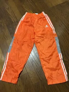 オレンジ ナイロンジャージ アディダス adidas