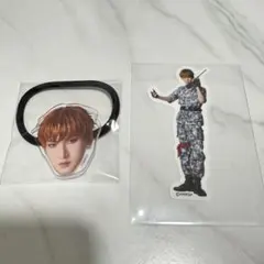 ヒプステ 毒島メイソン理鶯 おかおヘアゴム ステッカー