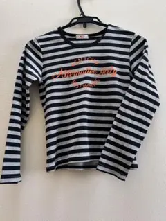 ALGY ストライプ 長袖Tシャツ