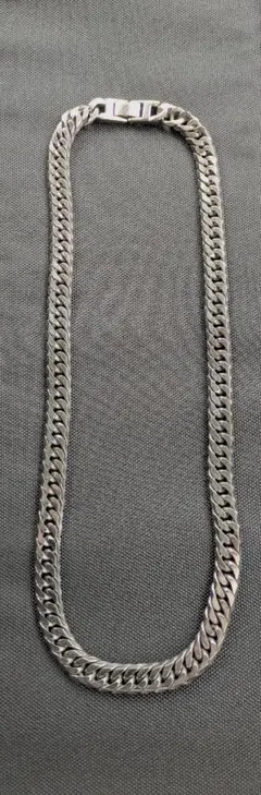 シルバー マイアミネックレス 幅4mm 50cm 120KDO2 - メルカリ