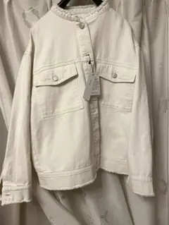 新品未使用　murua ホワイトデニム ジャケット