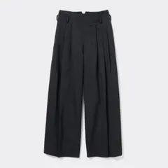 GU and beautiful people タックワイドパンツ xs
