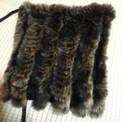 フリンジファーショルダーバッグ 　ダークブラウン　レディース　冬物アイテム