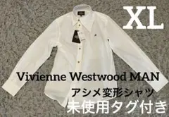 未使用タグ付き　ヴィヴィアンウエストウッド　変形アシメ　シャツ　メンズ　XL相当のサムネイル